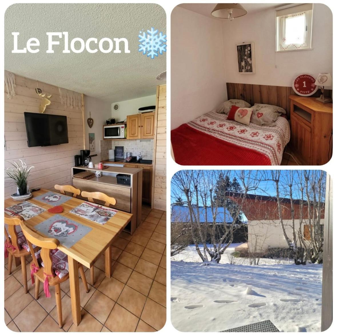 Appartement Le Flocon, Joli Petit Cocon 4 Pers En Rez De Jardin Draps Inclus Les Rousses Dış mekan fotoğraf